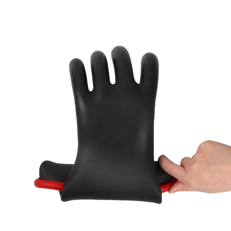 2025Guanti isolanti meccanici ad alta densità di classe 4 all'ingrosso Anti-taglio elettrico dal vivo resistenti agli urti per la sicurezza elettrica