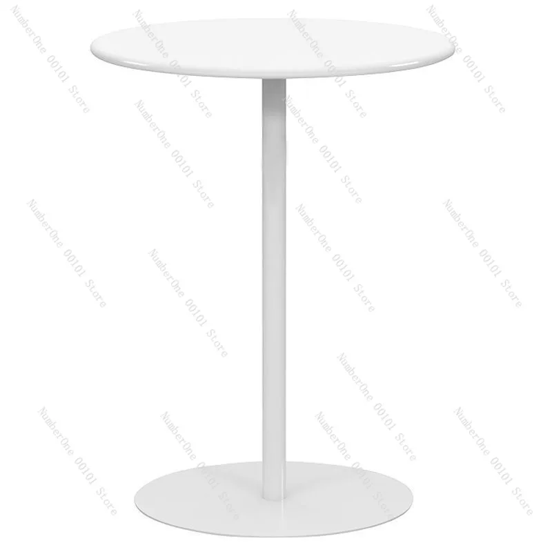 Small Coffee Table for Home Living Room, Nordic Corner Table, Round Bedside Table, Minimalist Modern Design, Compact Side Table