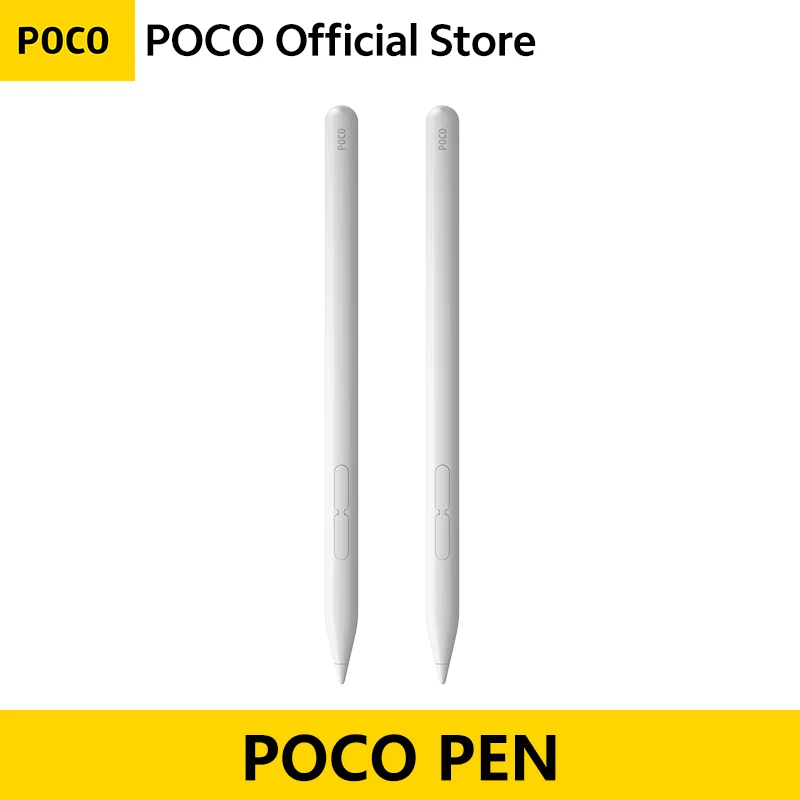 POCO Smart Pen global version 4096-levels pressure sensitivity 240Hz touch sampling rate Bluetooth 5.1 for POCO Pad tablet