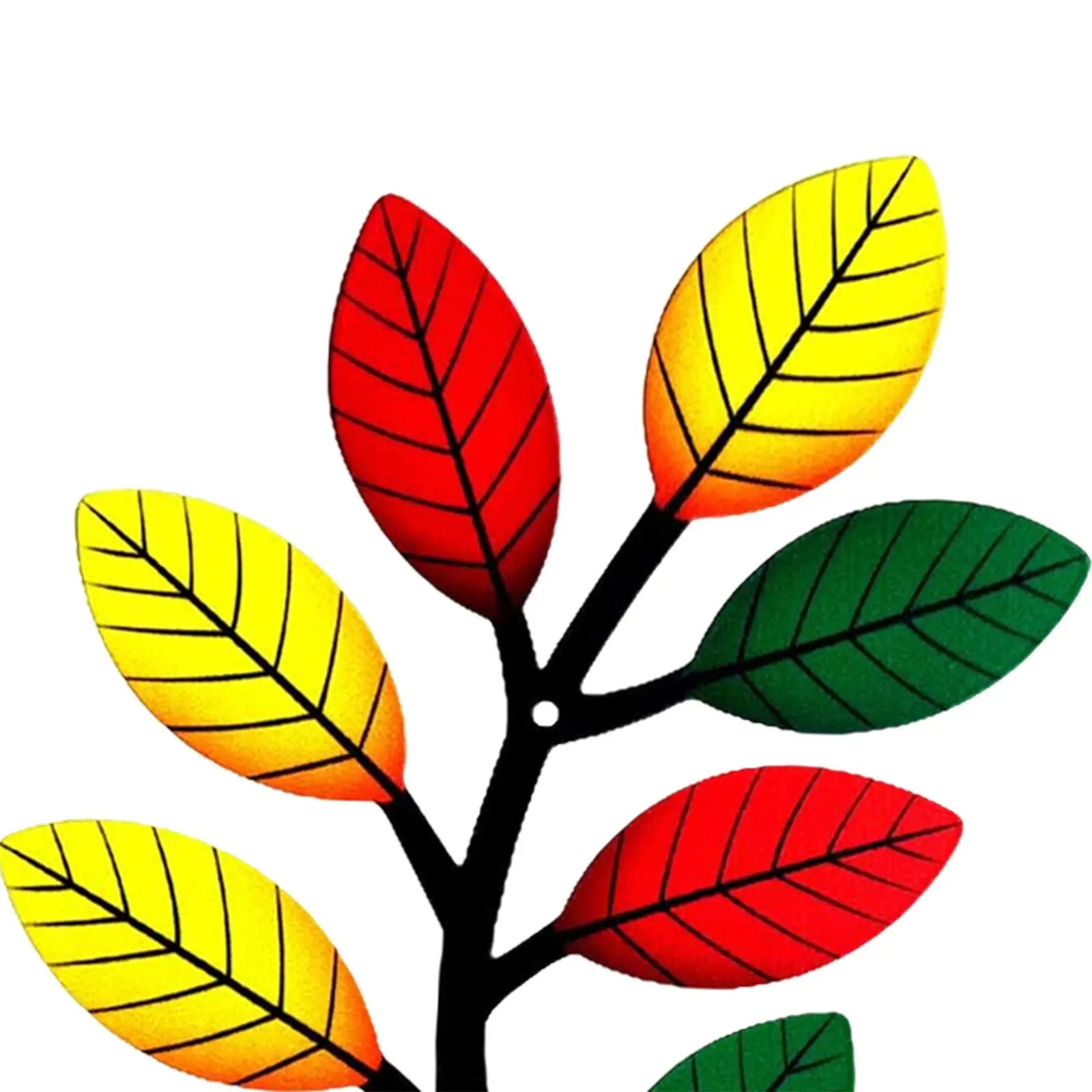 Metal Tree Branch Wall Art Decor Ornament Wall Sculpture for Fence Balcony