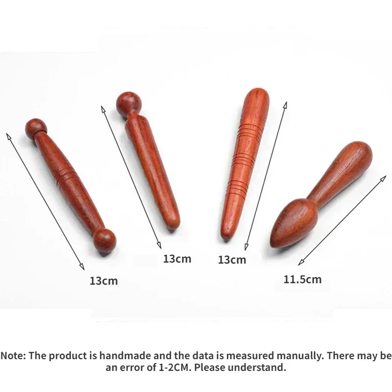 1/4 szt. Narzędzia do masażu stóp na prezent narzędzia do akupresowania długopis do akupunktury drewniane kijek do masażu narzędzia do masażu ciała
