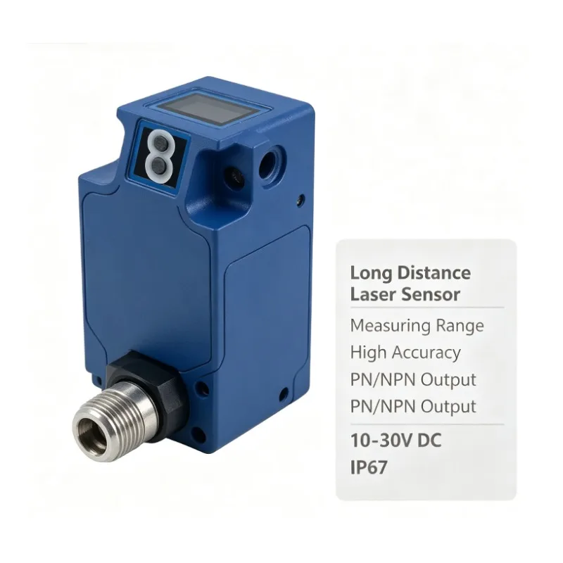 1Pcs Long Distance Laser Sensor Compatible OY1P303P0102 Black Recognition Switch