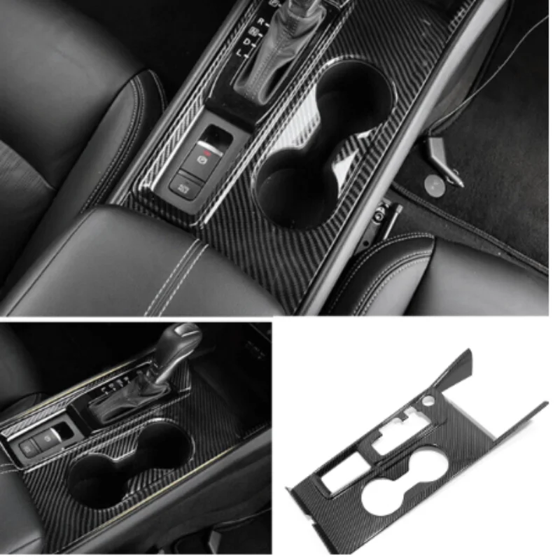 

For Nissan Teana 2019-2022 Car Accessories Gear Shift Panel Center Console Water Cup Frame Trim Cover Auto Parts External