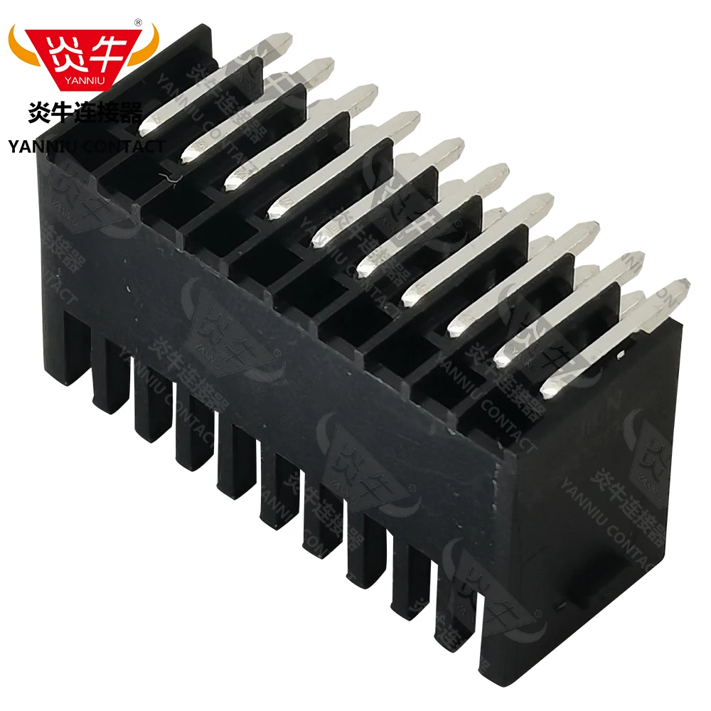 10 Buah 15EDGRHDL 2.54Mm B2CF GRID Instrumentasi Lapisan Ganda Konektor PLUG-IN TERMINAL BLOCK DINKLE 0156-19 YANNIU