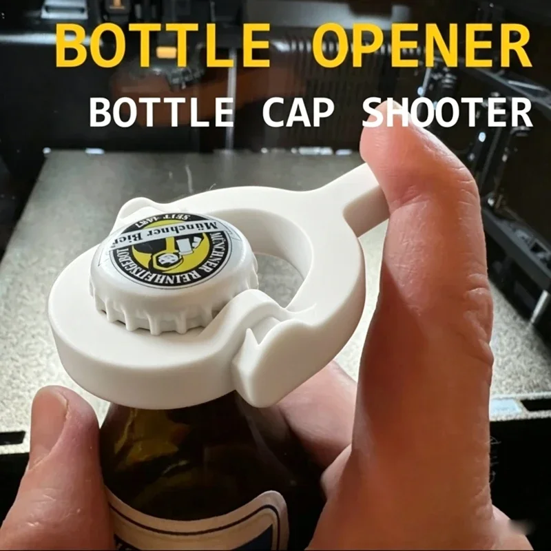 Catapult Beer Bottle Opener Launcher Creative Cool Novelty Gadget For Home Party Bar Unique Super Fun Gift Bar Tool