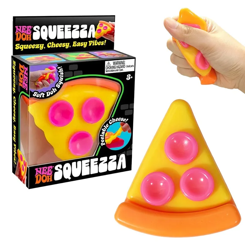 Needoh Cube Drip Fidget Sensory Toy Maltose TPR Mello Mallo Snow Ball Press Doh Change Color Relief Anxiety Focus Calm Down Gift