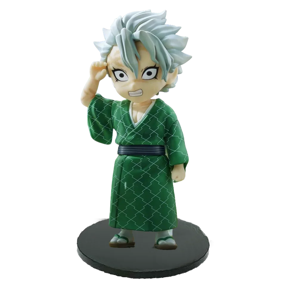 Anime Demon Slayer Kimetsu no Yaiba Figur 15cm Kochou Shinobu Kanroji Mitsuri Plum Rain Serie Actionfigur Modell Spielzeug Geschenk