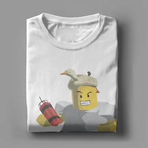 Shedletsky Blame John Forsaken Gaming T Shirts Meme 100% Cotton Tops Men Women Short Sleeve Tee Shirt Graphic Printed T-Shirts image 3