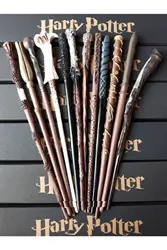 Anime Harries Metal Core Magic Wand Box Dumbledore Malfoy Hermione Voldemort Magical Harried Potters Magic Wand Cosplay Prop