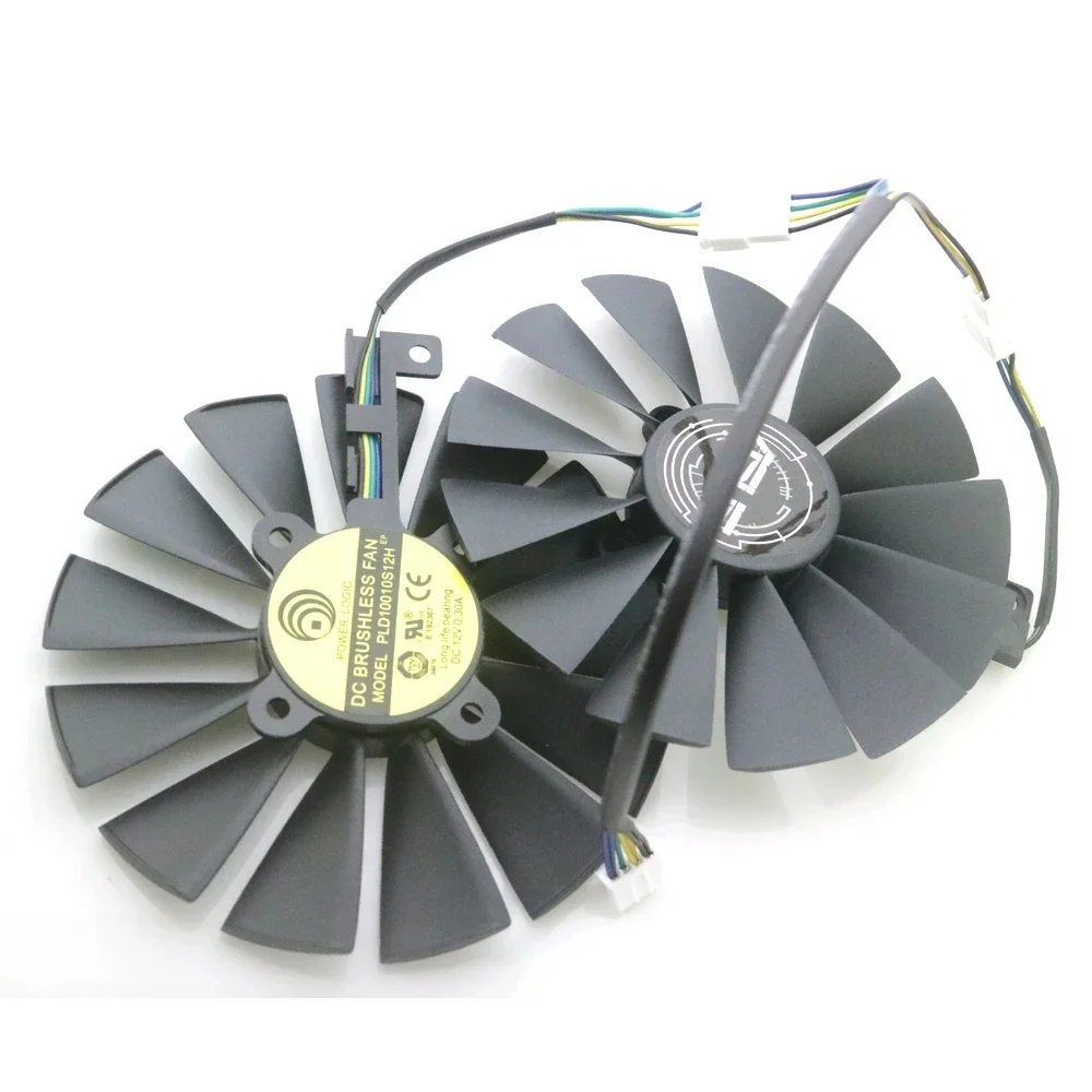 

FDC10M12S9-C PLD10010S12H DC12V 95mm Fan For ASUS AREZ RX570 RX580 4GB DUAL OC P104-100 Mining Graphics Card Cooler Cooling Fan