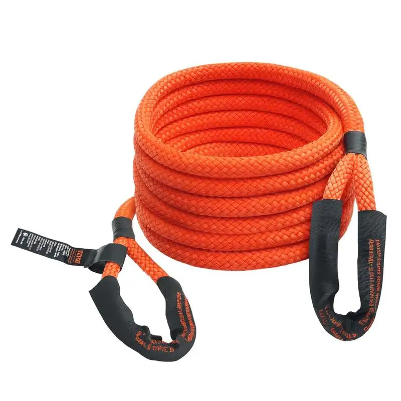 

7/8" x 20' Kinetic Recovery Tow Rope 30,580 lbs, Heavy-Duty Off Road Snatch Strap, Extreme Duty 30% Elasticity Energy Snatch Strap for Jeep Car Truck ATV UTV SUV Tractor