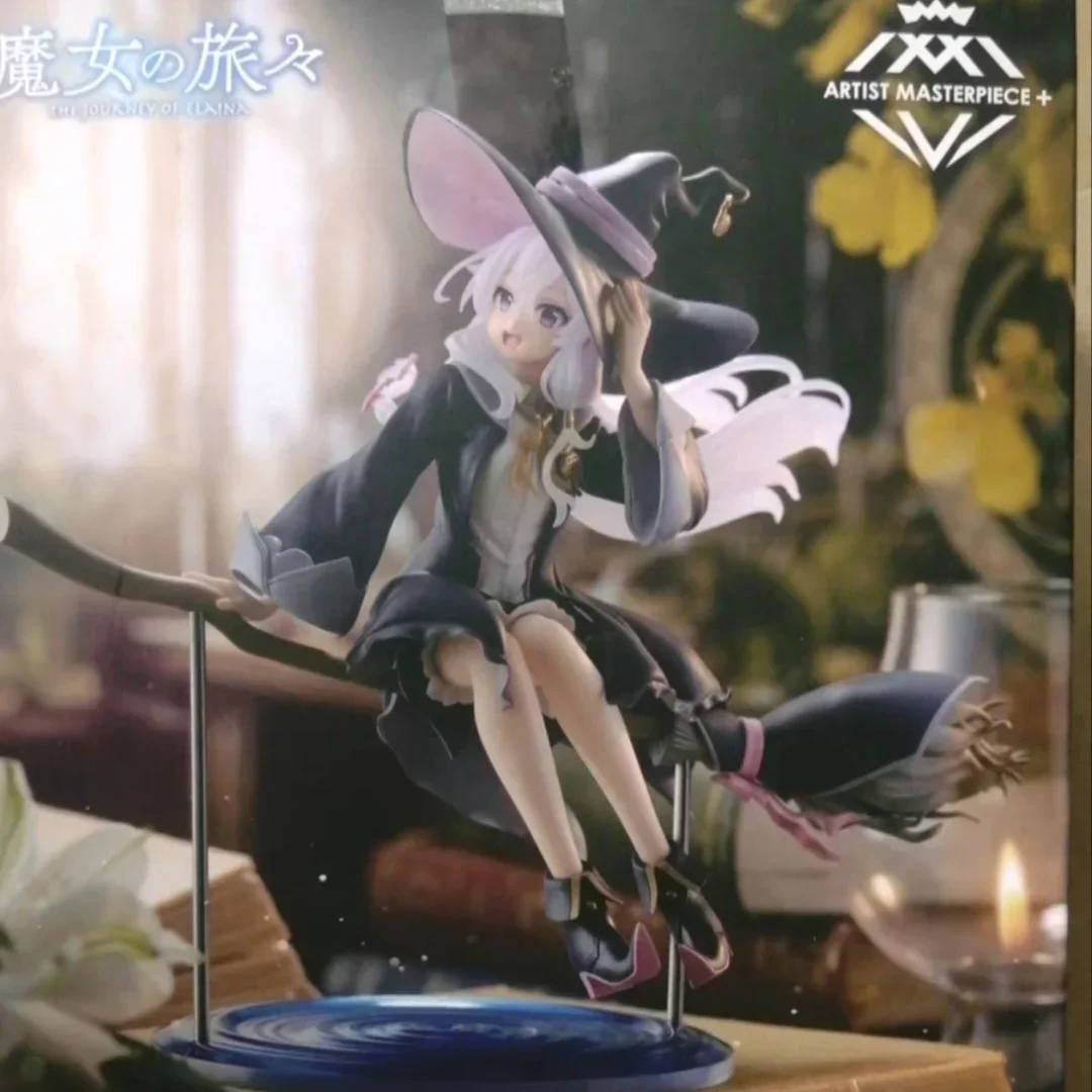 Anime Wandering Witch: Elaina's Journey Flying Witch Broom Elaina 20cm Anime Character Action Figure Collectible Doll Toy Gift