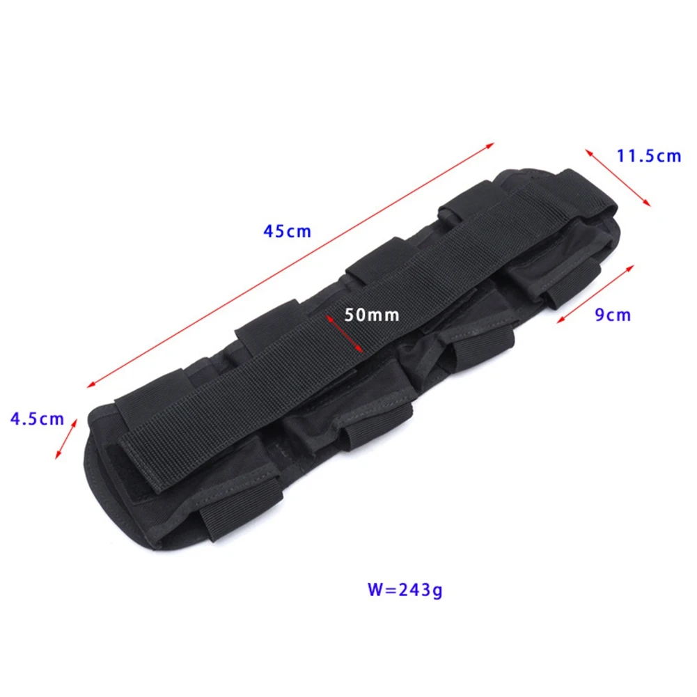 AEF5-4X2kg Scuba Diving Side BCD Mount Nylon Weight Pocket With Assembling Grommet