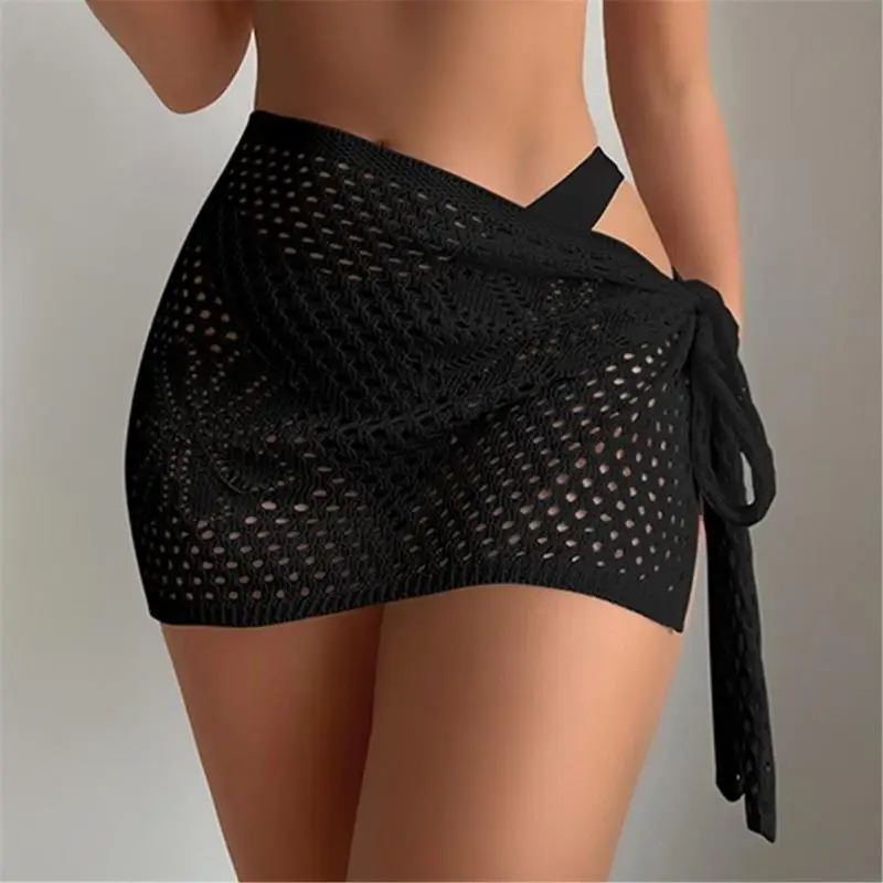 Women Wraps Crochet Cover-up costumi da bagno Sexy Bikinis Scarf Swirts Cover da bagno
