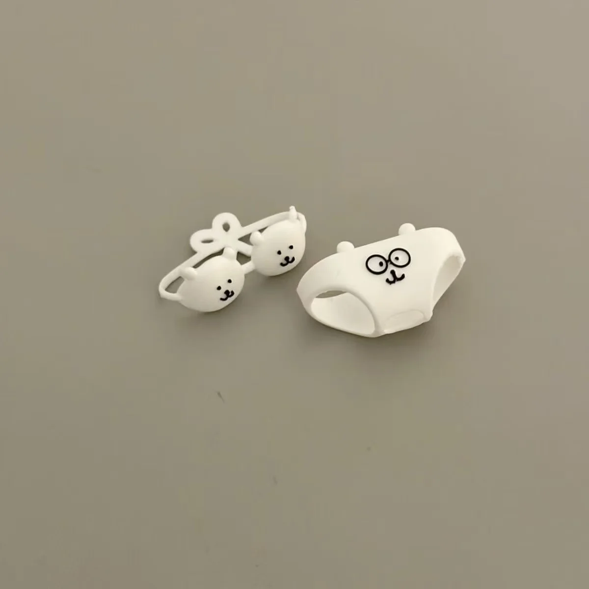 Cute Anime for AirPods Pro Case Joke Bear in Bikini Kawaii Cartoon Character Gift for Sweetness Fun and Protective Cover Girl