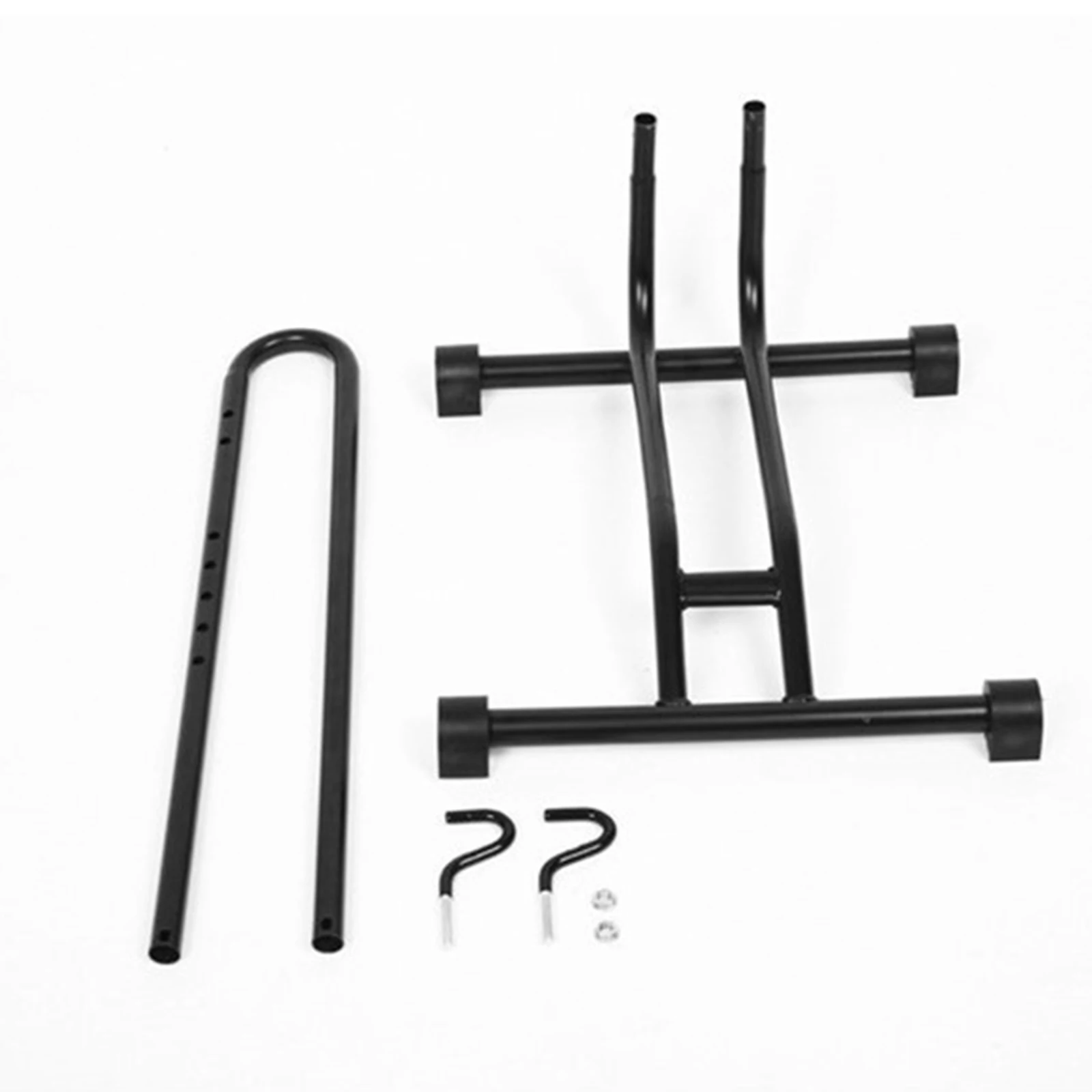 L-Type Bicycle Coated Steel Display Floor Plug-in Parking Rack Bike Repair Stand Mountain Bike Storage Rack Maintenance Holder