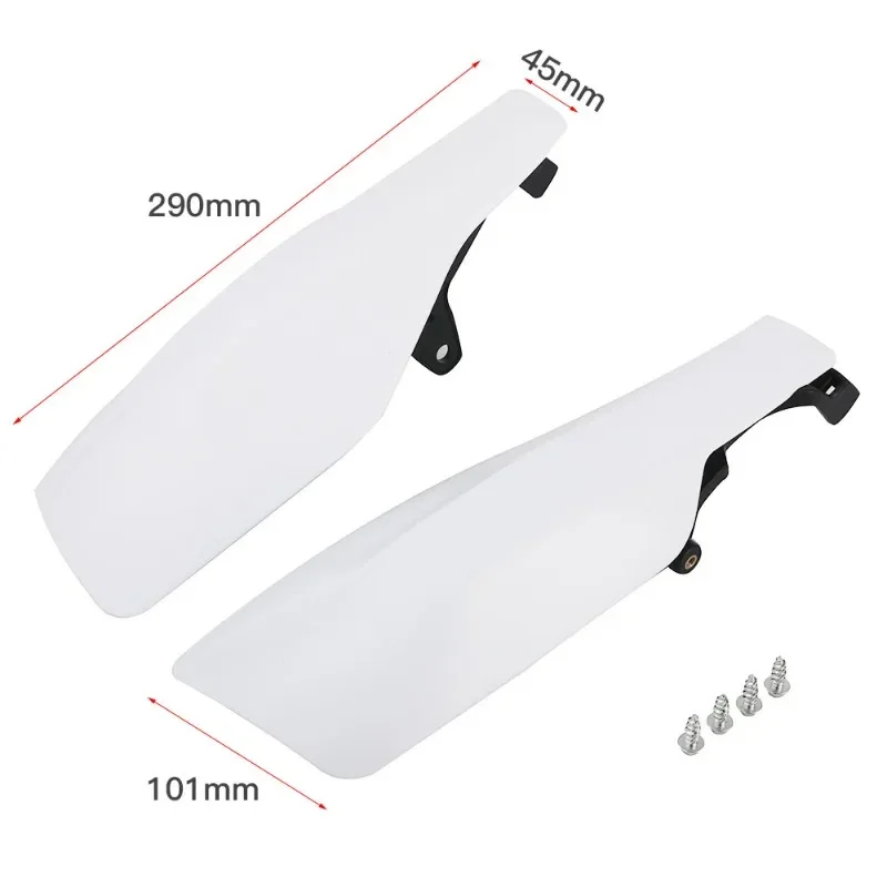 Guardamanos blancos para motocicleta Husqvarna TE250 2016-2018 FC TC FE TE FX TX 125 250 300 350 450