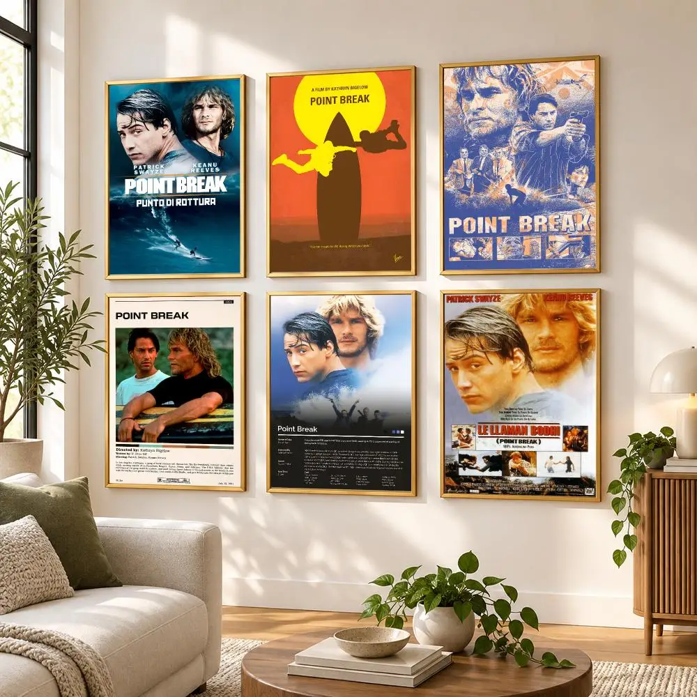 POINT BREAK Movie Art Picture Print Silk Poster HD art sticky wall waterproof home living room bedroom bar aesthetic decoration
