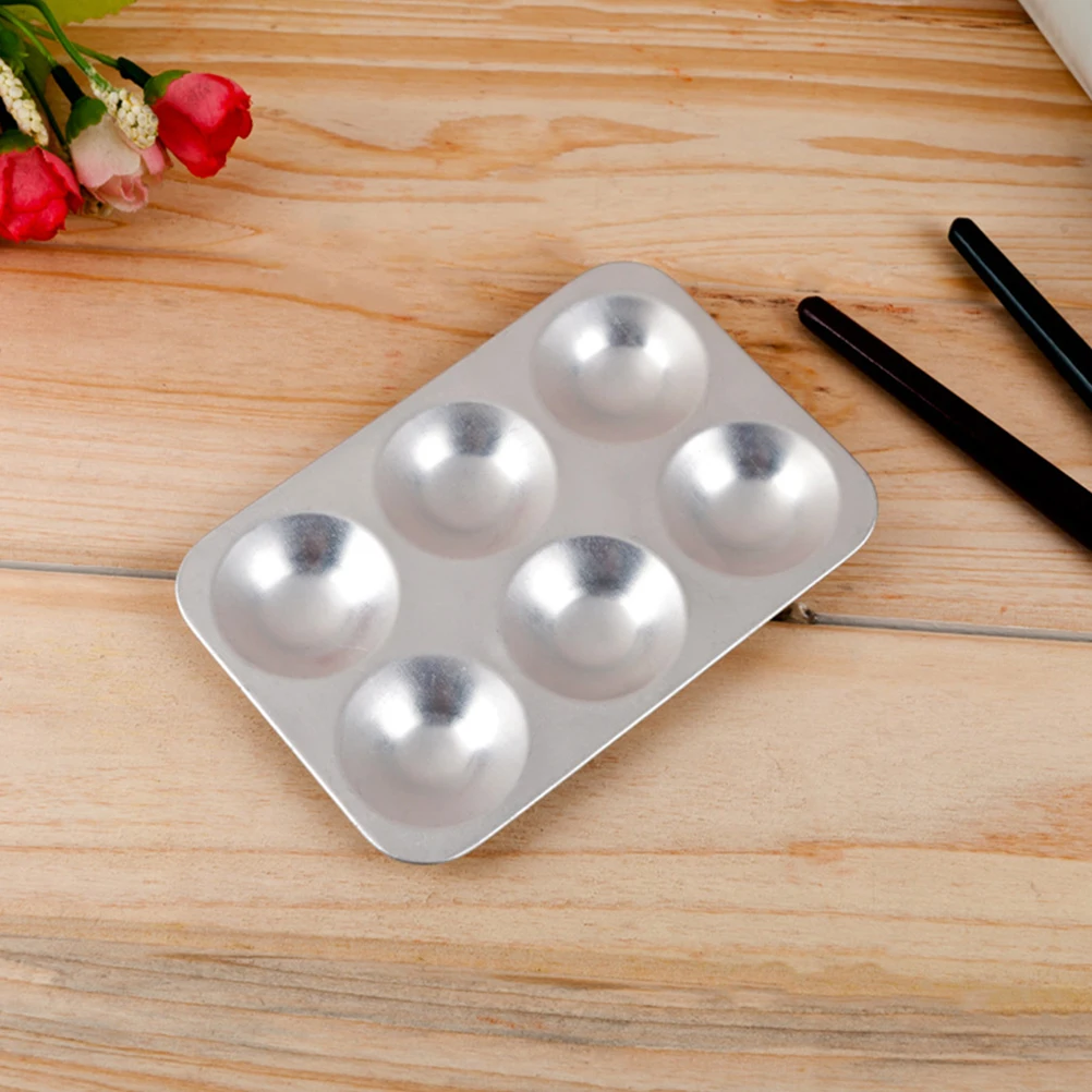

2Pcs Aluminum Painting Palette Mixing Tray Color Board Clay Pigment Plates HighQuality Material LongService EasyCleaning Oil