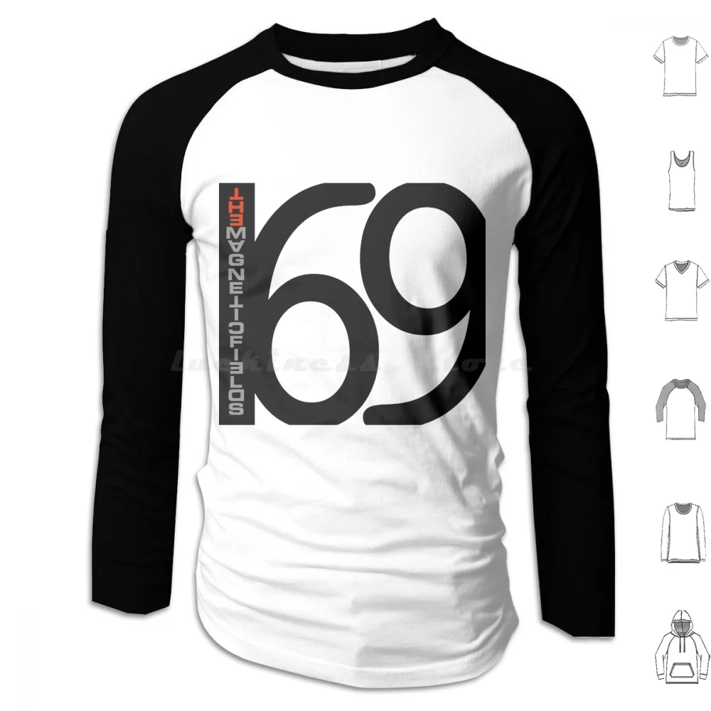 69 Love Songs Hoodies Long Sleeve Fields Music Album Record Vinyl Band Artist