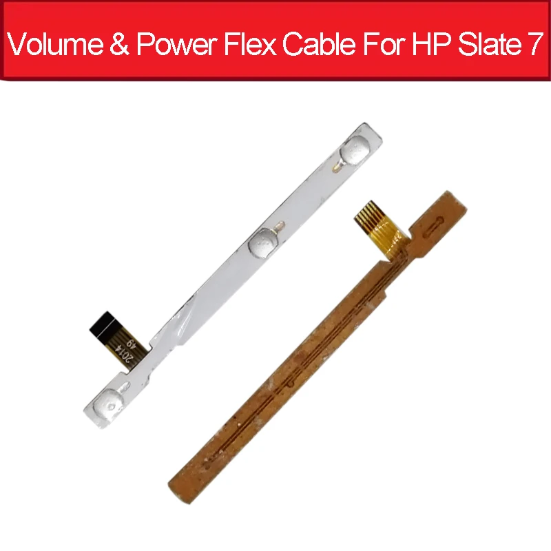 Volume & Power Flex Cable For HP Slate 7 Volume Power On/Off Side Button  Flex Ribbon Replacement Repair