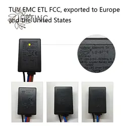 Atenuador táctil de dedo incorporado, LD-600S de CA de 3 vías, 25 ~ 150W, para lámpara de filamento de Tungslen o entrada de luz LED de 3-25W, 220-240V