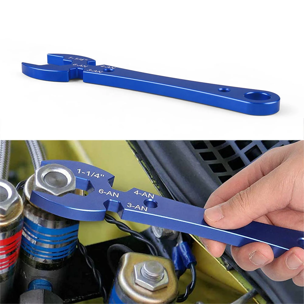 

Aluminum Wrench Hose Fitting Tool Spanner AN3-AN6 3 4 6 an And 1-1/4 Inch for Automotive And Engineering Applications