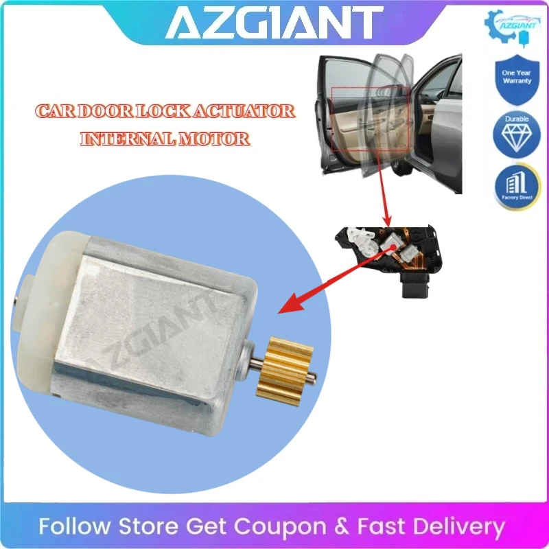

AZGIANT Car Door Lock Motor Central Locking Motor FC-280 Low Noise DC 12V For Jaguar XJ6 Vanden Plas Car Parts