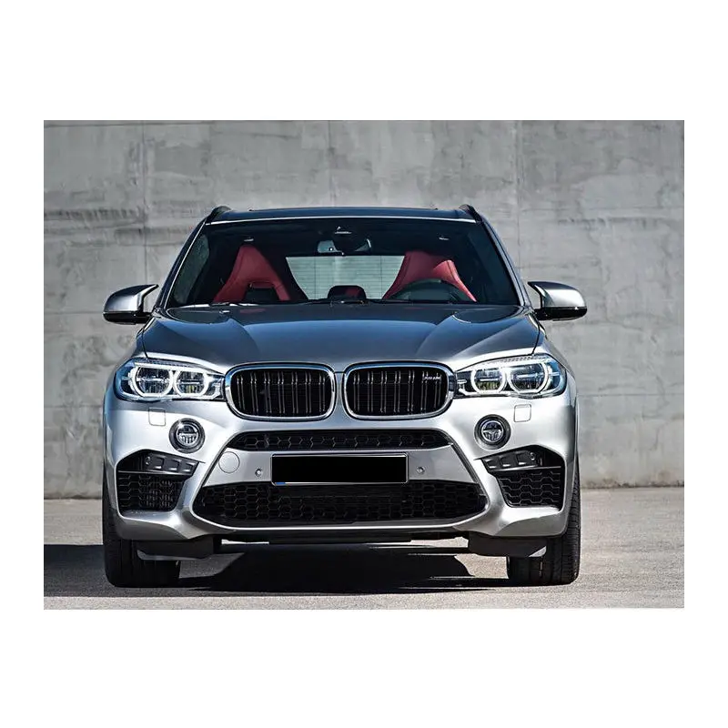 

Upgrade X5M Surround Kit Front Bumper Rear Bumper Assembly Side Skirts Centre Grille Body Kit for B mw F15 Bodykit