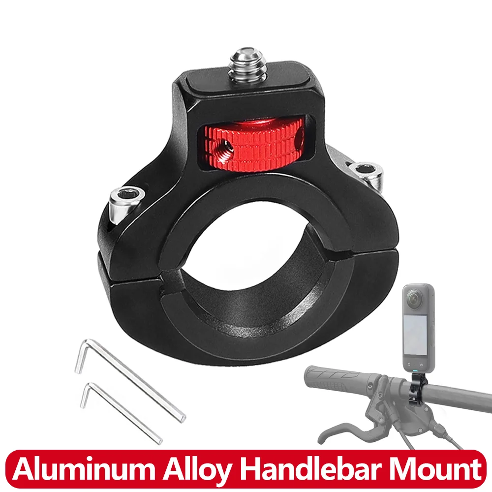 AliExpress EXSKOF Aluminum Alloy Bicycle Handlebar Mount Motorcycle Holder for GoPro Hero 13 12 11 10 Insta360 SJCAM AKASO DJI Osmo Action Cameras