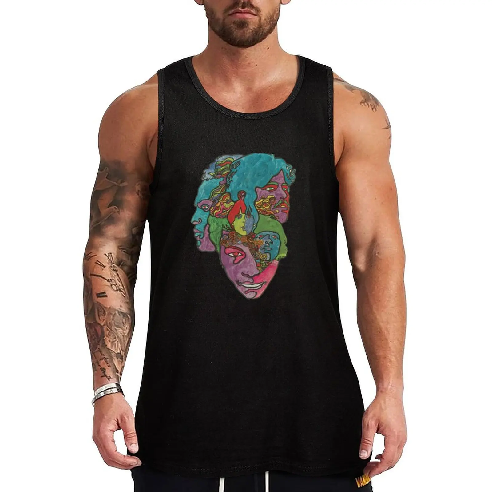 Love - Forever changes Tank Top Sports clothing Men's summer t-shirt male top