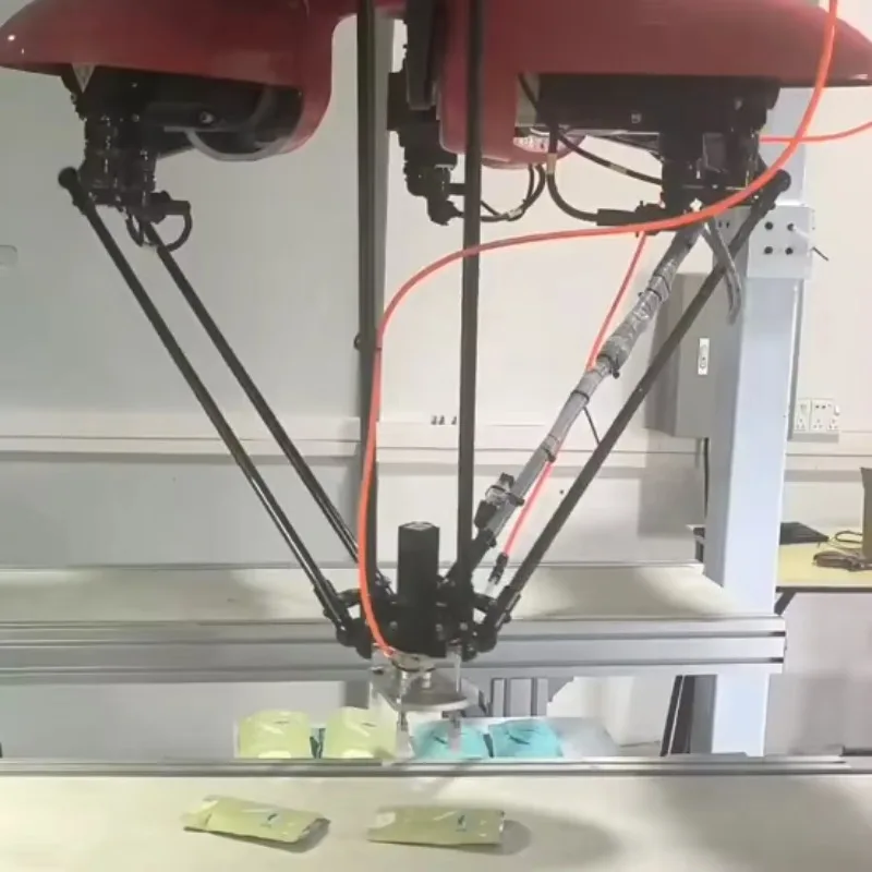4-Axis  Parallel Robot For Precision Pick & Place With High-Speed Automated Handling, ±0.02mm Accuracy