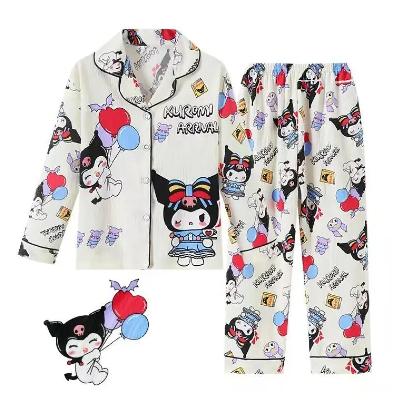 

Модный комплект из 2 предметов, детская одежда, куртка Sanrio Hello Kitty, 2300, осенняя одежда для девочек, корейские отзывы для мальчиков, множество младенцев