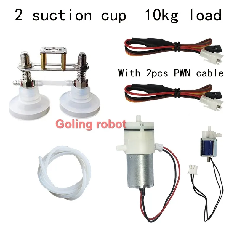 All kinds of Load Large Suction Cup For Mechanical Arm Robot Claw Vacuum Pump 1/2/4 Head Silicone Programmable Electronic Sucker