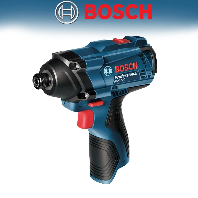 BOSCH GDR 120-LI شنيور يعمل بالبطارية وجع 12 فولت المهنية اللاسلكي 1/4in 100Nm مفك كهربائي أداة السلطة آلة عارية