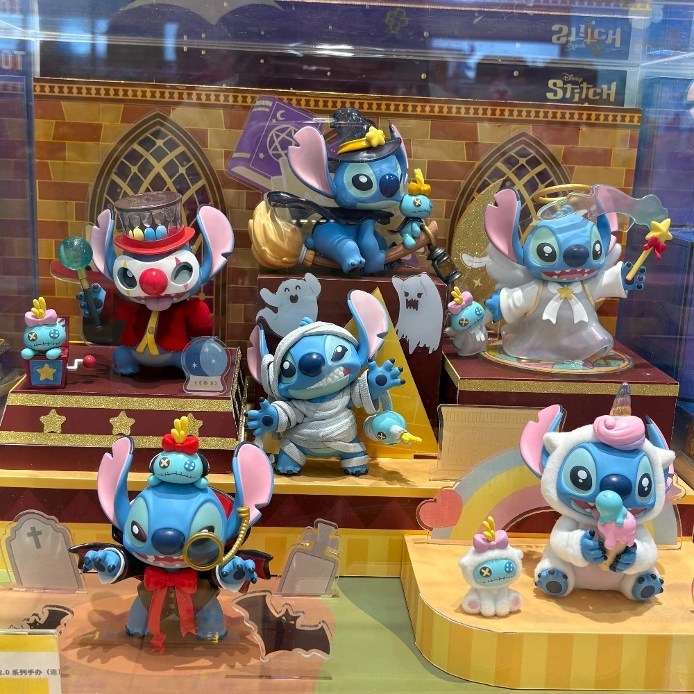 

Disney Stitch слепая коробка странный дневник серии V2 слепая коробка кукла праздничные подарки мультяшная креативная фигурка высокого качества Рождественский подарок