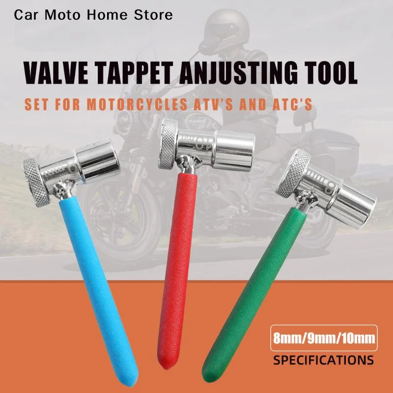 

【DM】Valve Tappet Adjusting Wrench Tool Kit For Most Motorcycles ATVs And ATCs, Small Engine Valve Tappet Tools