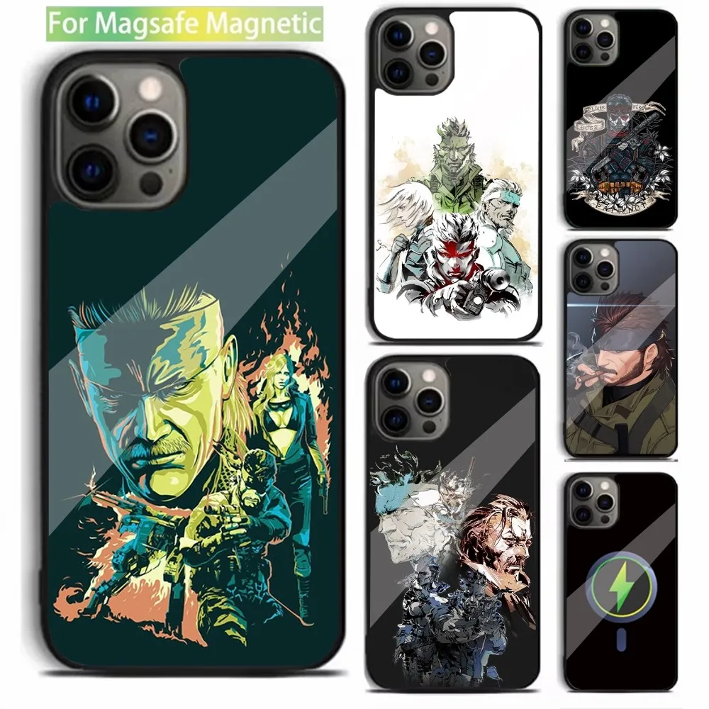 

Game M-Metal Gear S-Solid Phone Case For iPhone 15,14,13,12,11,Plus,Pro,Max Mini Magsafe Magnetic Wireless Charging