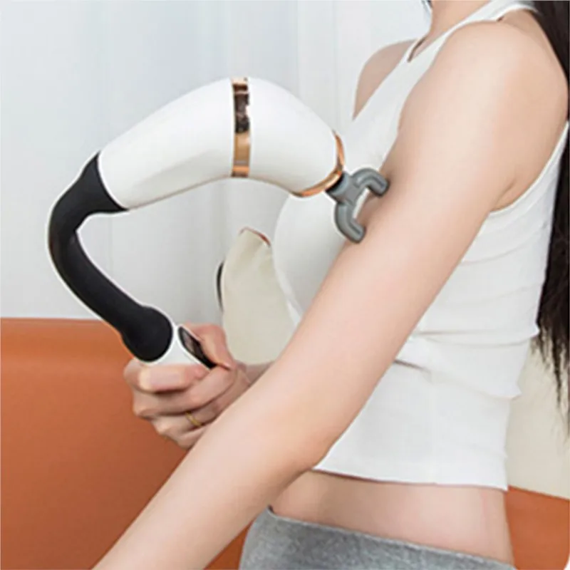 Smart Fascia Gun Electric Massager Massage Hammer Electric Fascia Gun Home Handheld Hammer Back Artifact