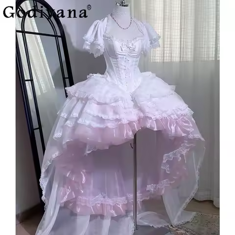High End Grown Up Lolita Princess Dress Lolita Evening Dress for Women Luxury Birthday Party Heavy Craftsmanship Girls Dress