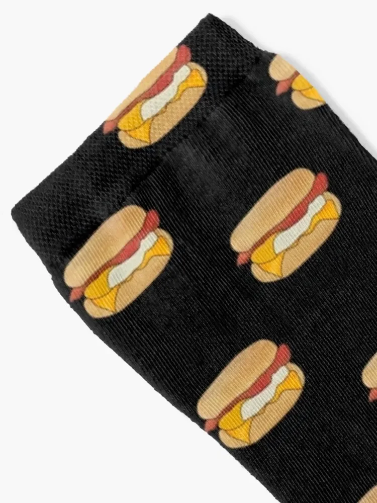 Bacon and egg breakfast Muffin Socks warm winter gifts custom sports Socks Female Men's