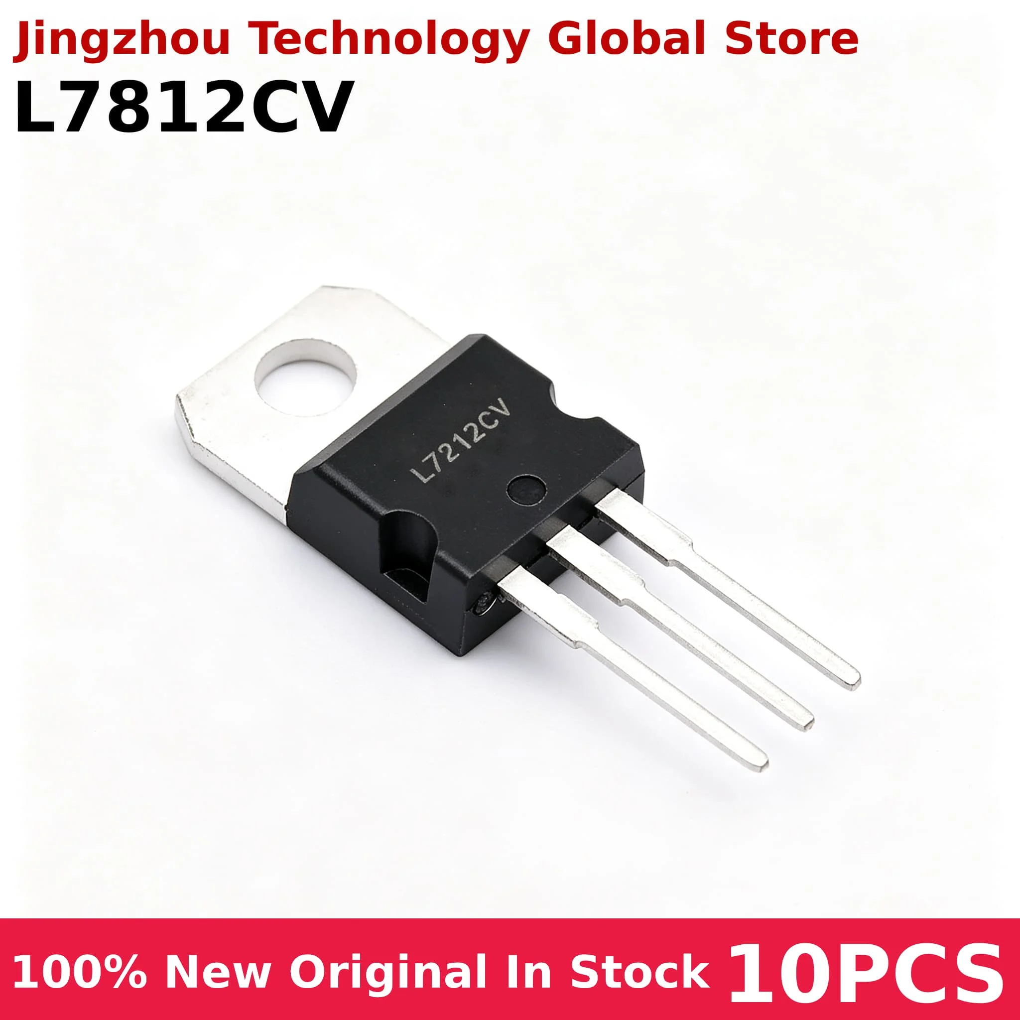 10PCS L7812 TO-220 L7812CV Voltage Regulator 12V 1.5A  LM7812 100% New Wholesale