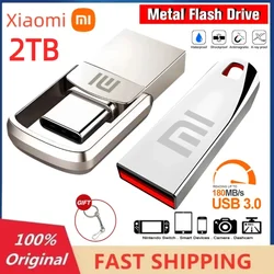 Xiaomi-Clé USB 2024 ultra fine, transfert de données haute vitesse, clé USB, clé USB, 2 To, 64 Go, 128 Go, 512 Go