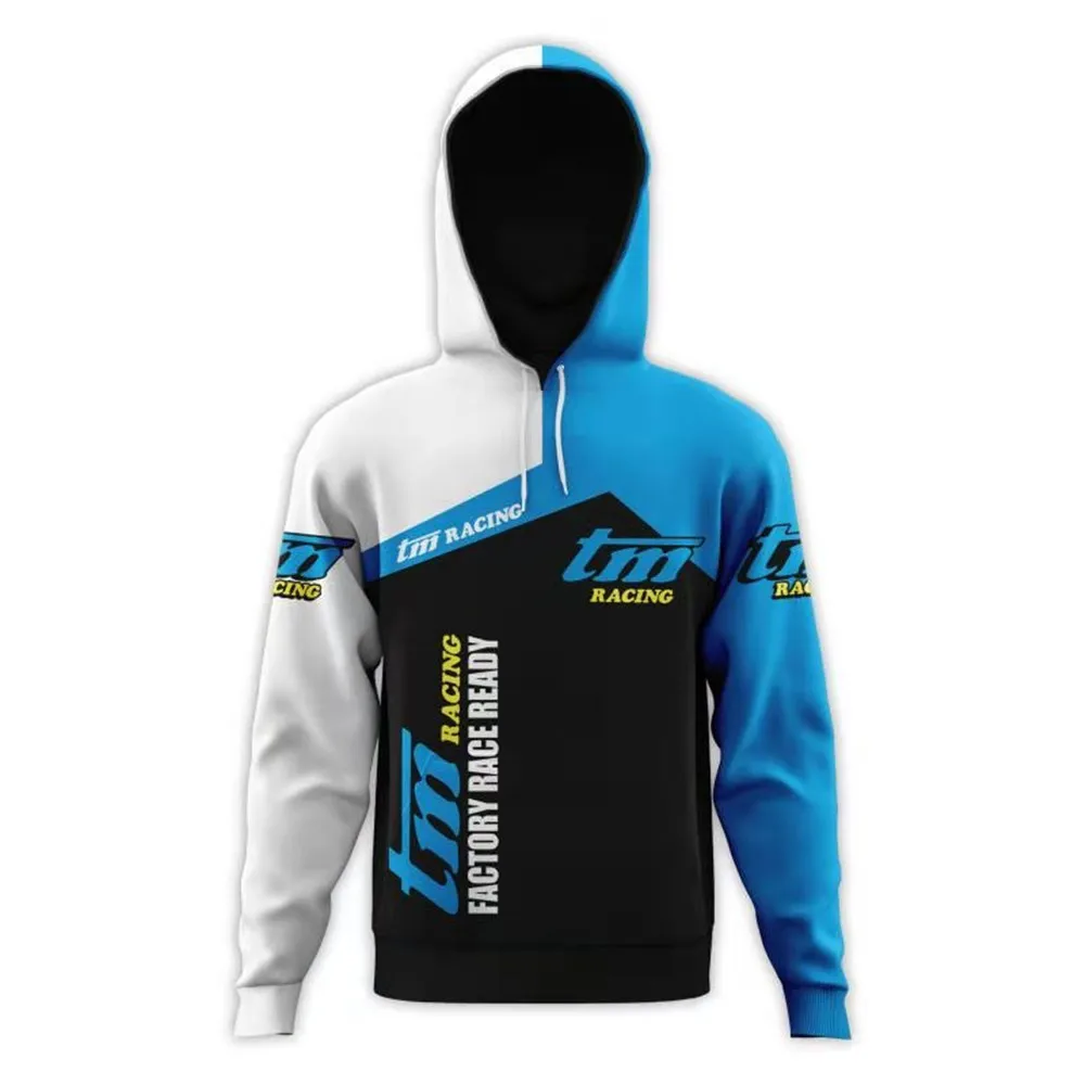

2024 New TM Racing Logo Sweatshirt 3D Digital Printing Hoodie Men's Women's Fashion Trend Pullover High Quality Harajuku Jacket