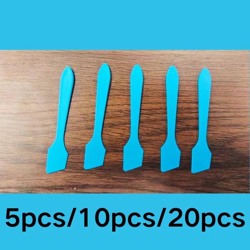 10pcs Paste Scraper Spoon for GPU Cooling Thermal Grease Computer CPU HeatSink Grease Spreader Reusable Paste Scrapers