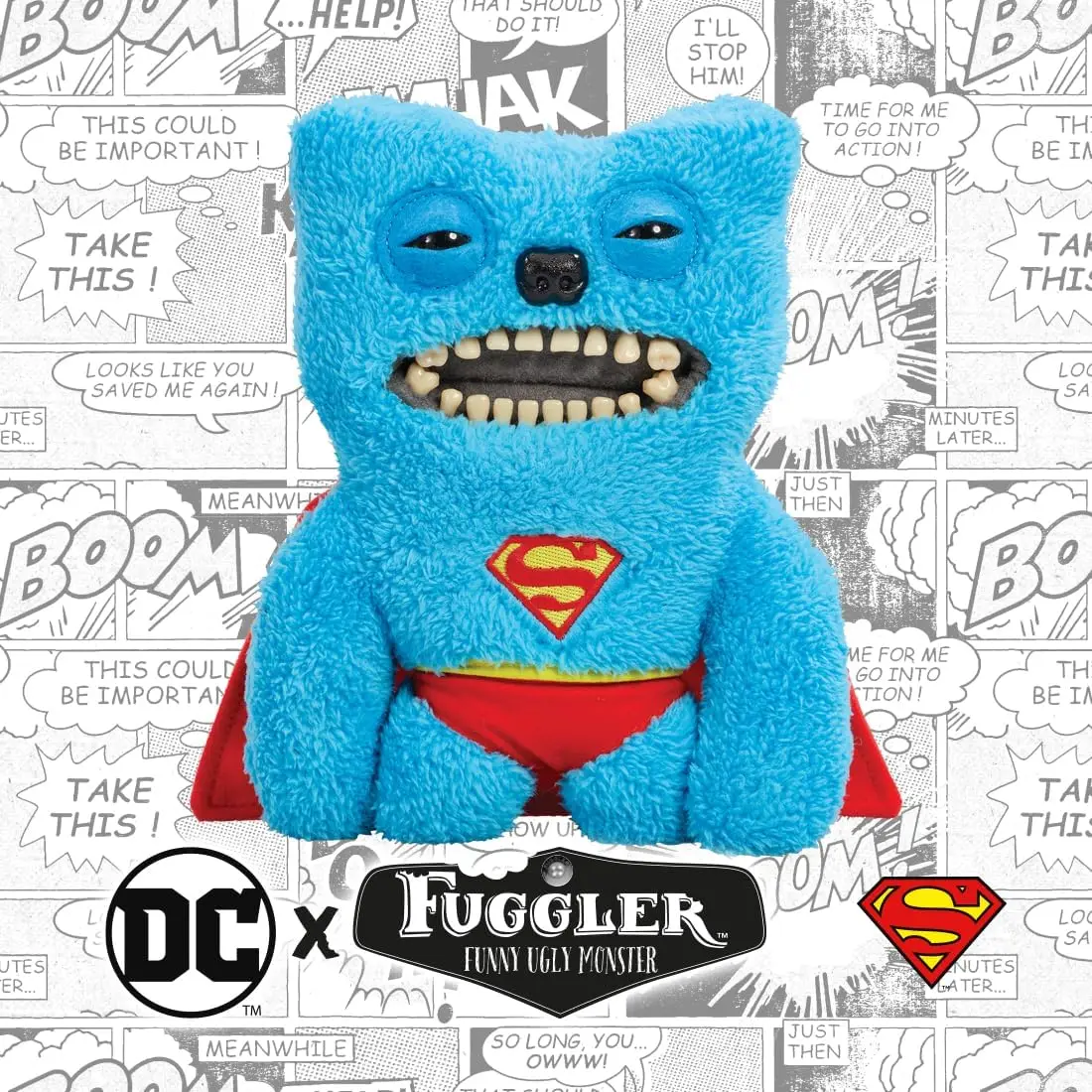 Peluche Zuru Fuggler, Divertido Y Feo Monstruo Con Rayas De Peluche Zuru Fuggler, Divertido Y Feo Monstruo Con Rayas De