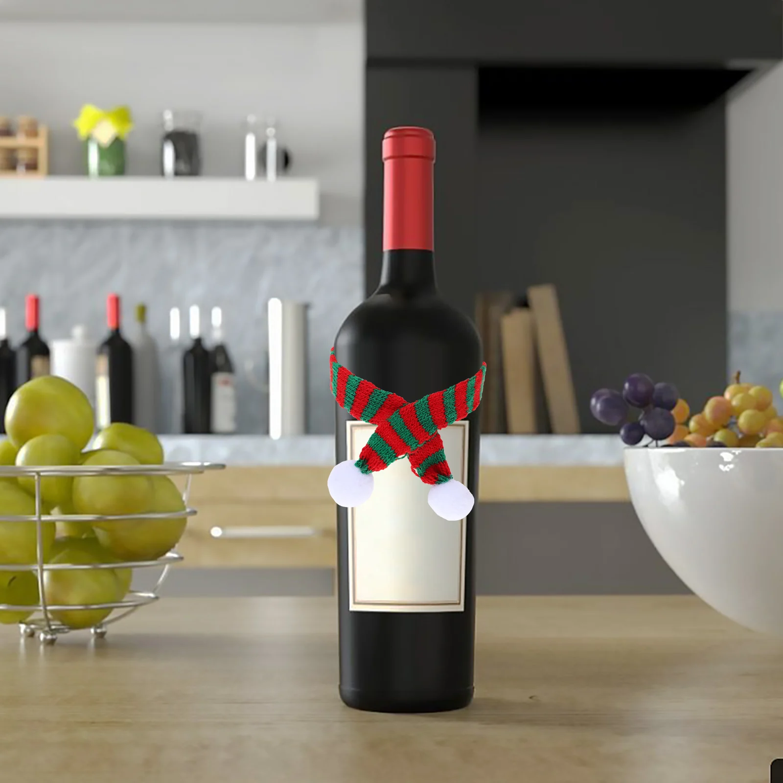 3 pçs mini cachecol férias lenços em miniatura estatueta delicada ornamentos pano