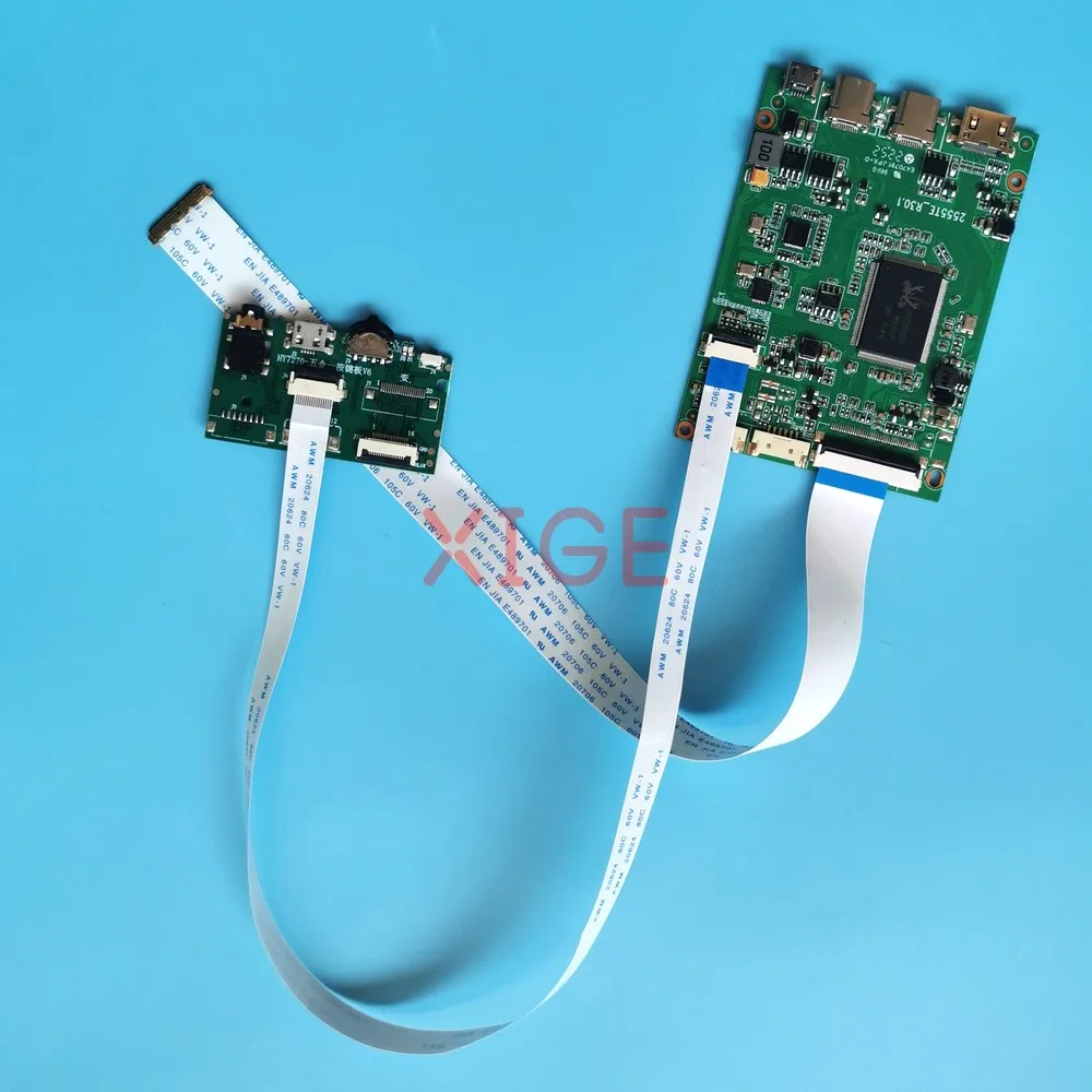 

LCD Driver Controller Board For B133HAN02.0/2.1 B133HAN02.5 Kit DIY 2 TYPEC 30 Pin EDP HDMI-Mini 1920x1080 13.3" Laptop Screen