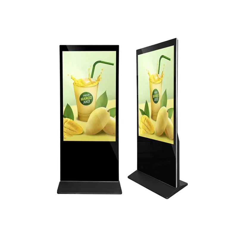 32 Inch HD Touch Screen LCD Monitor Indoor OEM Digital Signage Vertical Floor Standing Advertising Machine Video Network Player