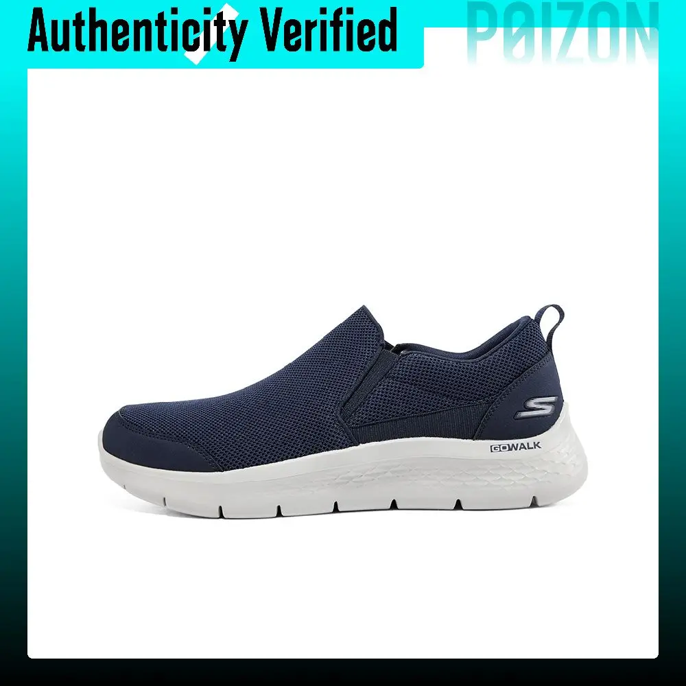 Skechers Go Walk Fle Mesh Cushioning Abrasion Resistant Breathable Cushioning Abrasion Resistant Breathable Low top 894181-NVY